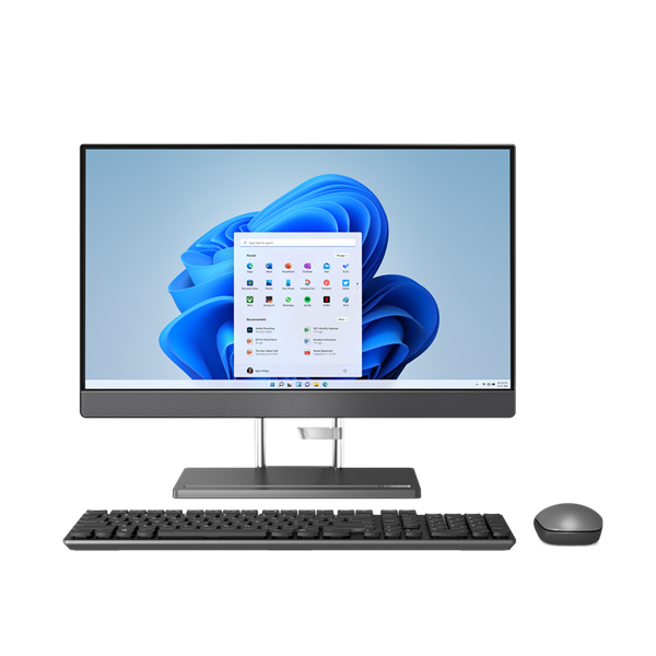 Lenovo IdeaCentre AIO 5 24IAH7 (F0GR006NVN) | Intel&#174; Alder Lake Core™ i5 _ 12500H | 8GB | 256GB SSD PCIe Gen 4 | Intel&#174; Iris&#174; Xe Graphics | Win 11 | 23.8 inch Full HD IPS | Wireless Keyboard &amp; Mouse | 0922F